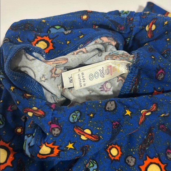Lot of 4 Rare NWOT LuLaRoe Kids Leggings size S/M! Dogs, Space, Keys, Aztec - Picture 7 of 12